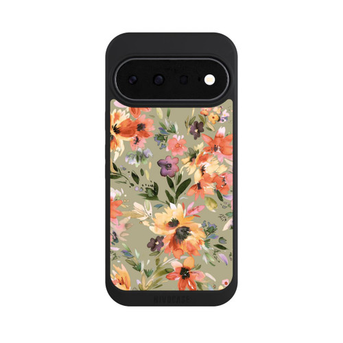 Google Pixel 11 NIVOpure Malerische tropische Blumen Salbeigrün