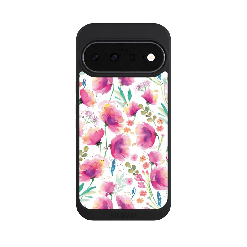 Pixel 11 NIVOpure Abstrakte Mohnblumen aquarell