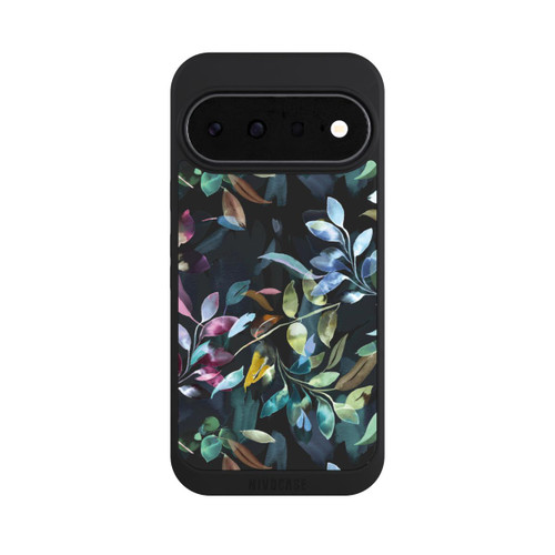 Google Pixel 11 NIVOpure Mystische Aquarellblätter schwarz