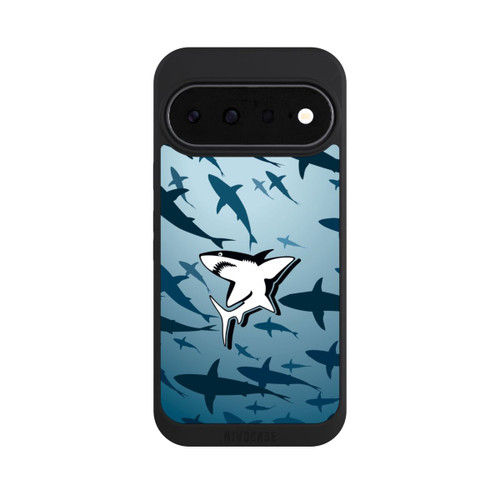 Google Pixel 11 NIVOpure Haie Muster Blau