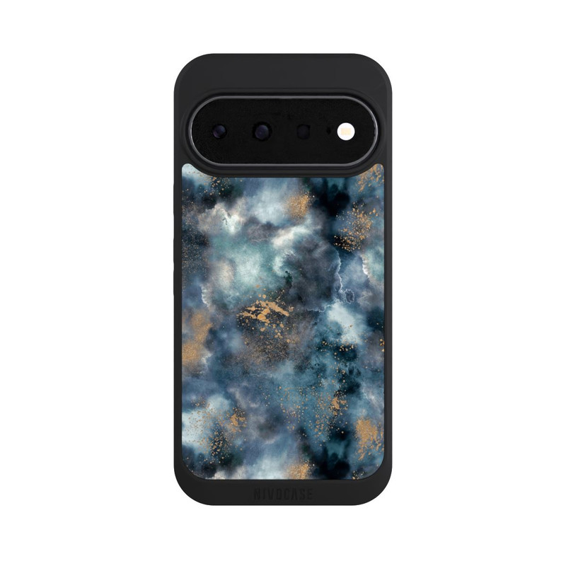 Pixel 11 NIVOpure Smoky Marble Watercolor Navy