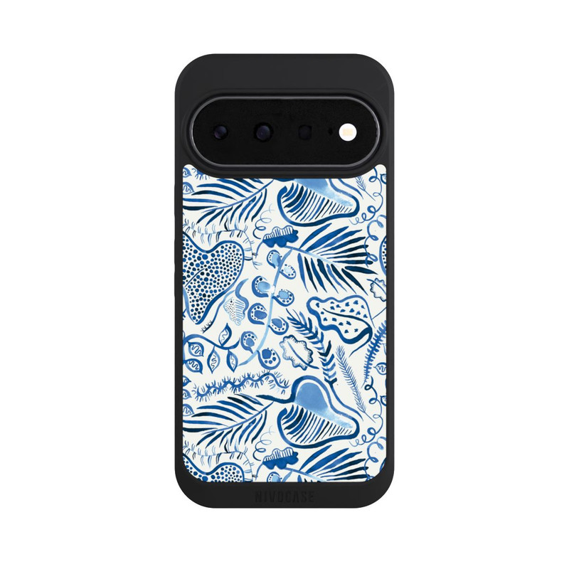 Pixel 11 NIVOpure Tropical Forest Leaves Blue