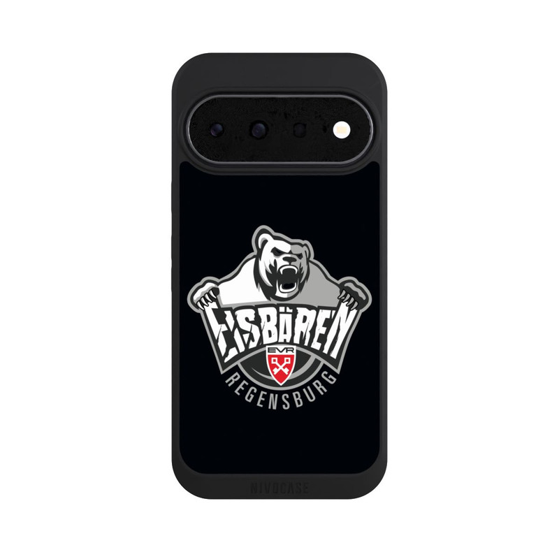 Pixel 11 NIVOpure Eisbären Logo Schwarz 