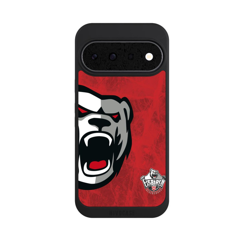 Pixel 11 NIVOpure Eisbären Logo Groß Rot