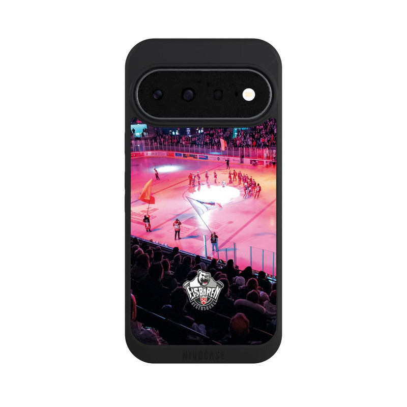 Pixel 11 NIVOpure Eisbären Stadion Logo