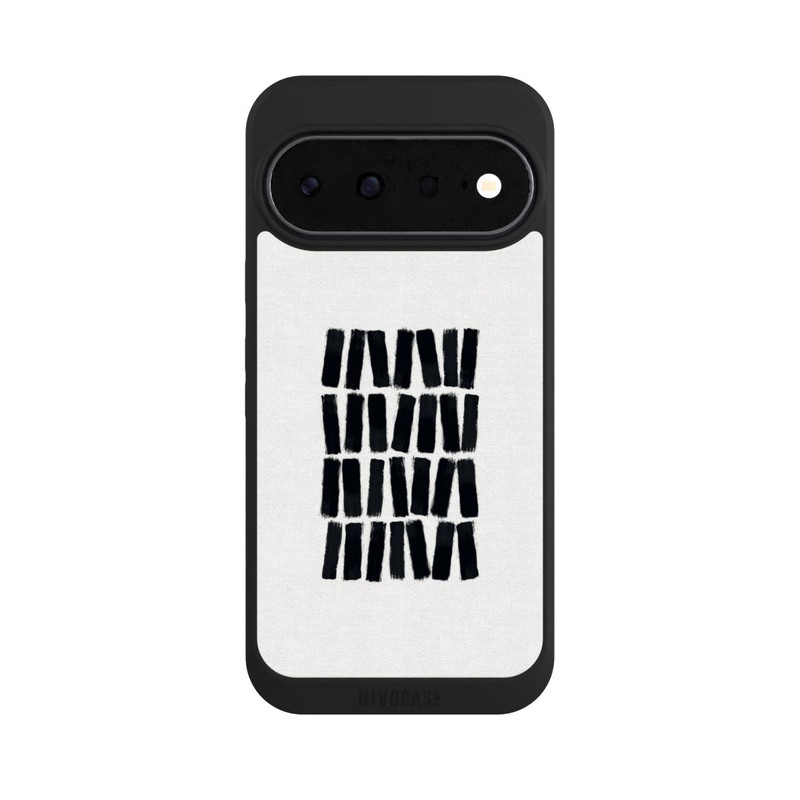 Pixel 11 NIVOpure Schwarze Pinselstriche