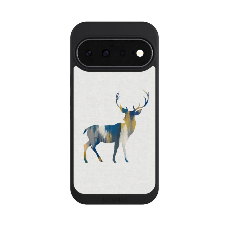 Pixel 11 NIVOpure Cerf bleu et jaune