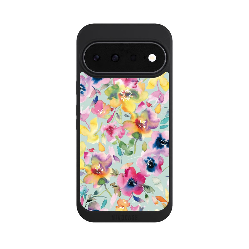 Pixel 11 NIVOpure Künstlerischer Sommer Psychedelic Floral