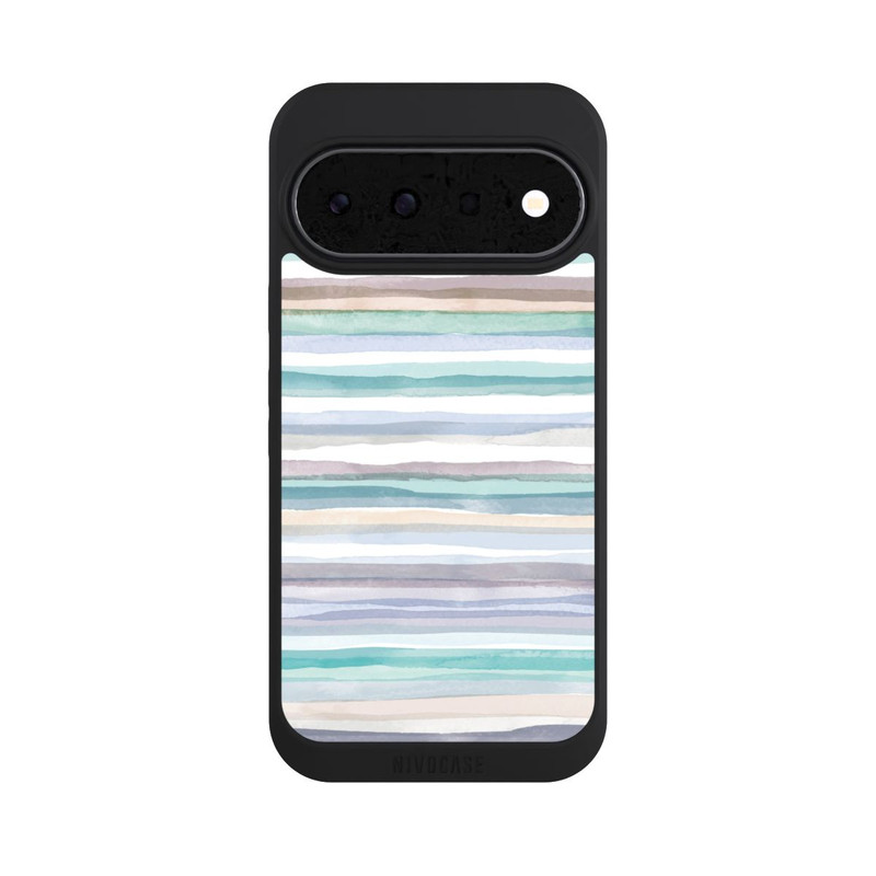 Pixel 11 NIVOpure Pastellfarbene Streifen Blau