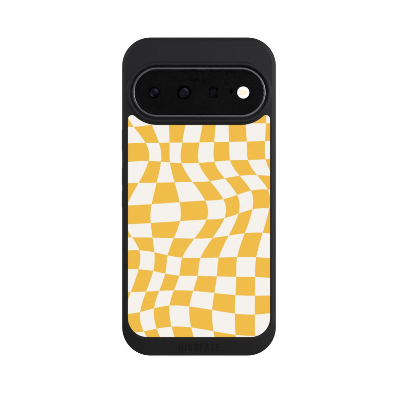 Pixel 11 NIVOpure Schachbrett Gelb