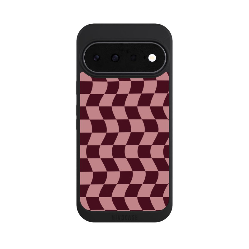 Pixel 11 NIVOpure Damier rouge-rose