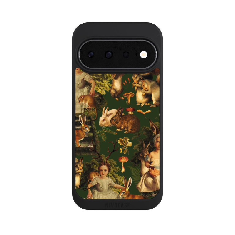 Pixel 11 NIVOpure Mädchen und Tiere im Wald