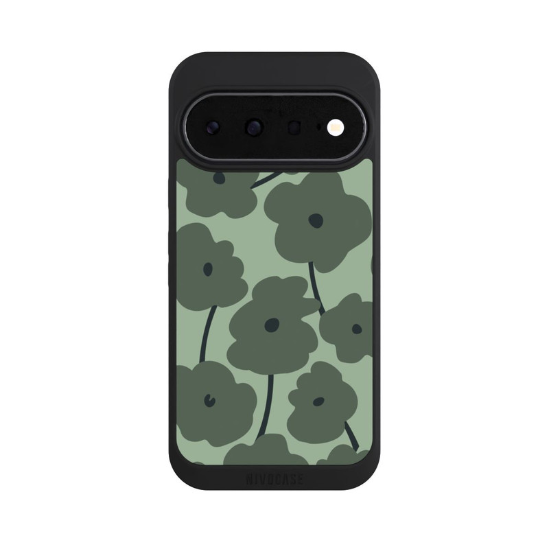Pixel 11 NIVOpure Fleurs Minimalistes Vertes