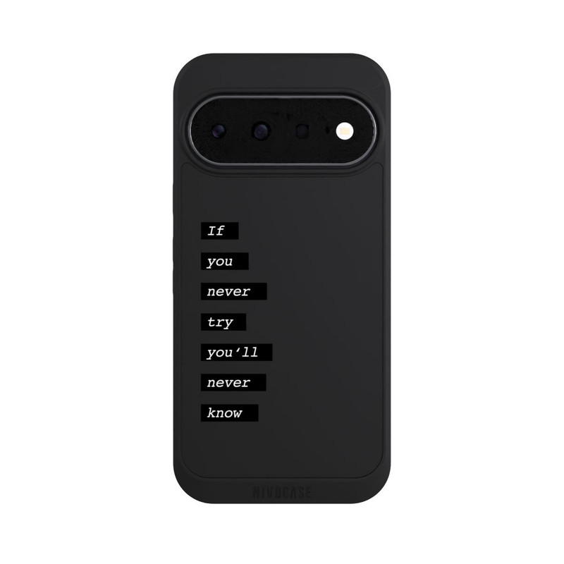 Pixel 11 NIVOpure If You Try Black Transparent