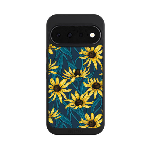Google Pixel 11 NIVOpure Sonnenblumen auf Blauem Hintergrund