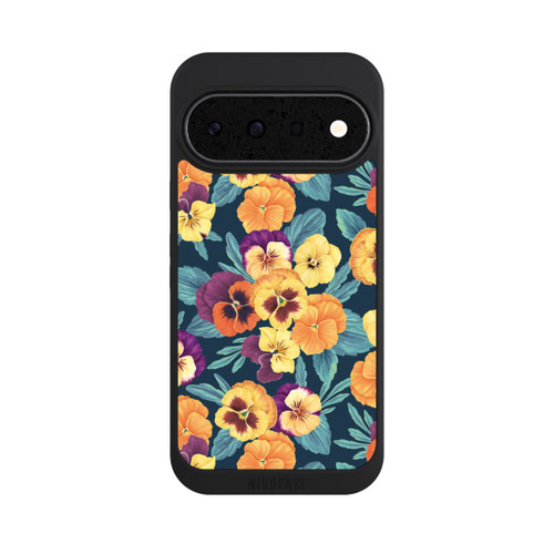 Google Pixel 11 NIVOpure Pansies on Navy