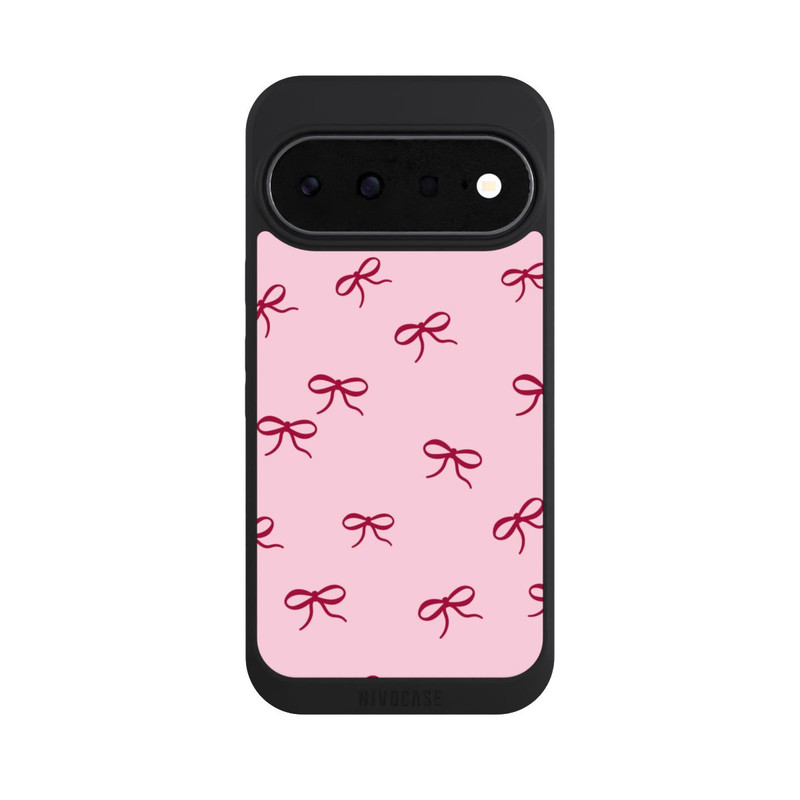 Pixel 11 NIVOpure Schleifen Muster Rot Pink