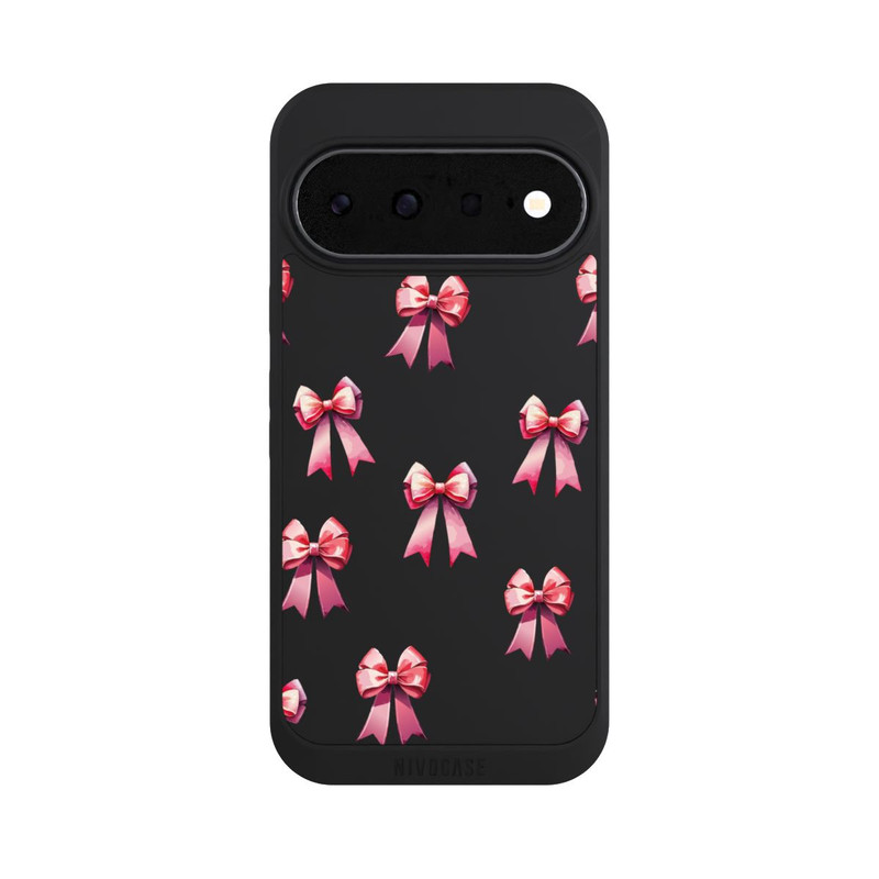 Pixel 11 NIVOpure Bow Red Pattern Watercolor Transparent