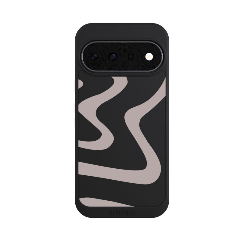 Pixel 11 NIVOpure Trendy Lines Brown Transparent