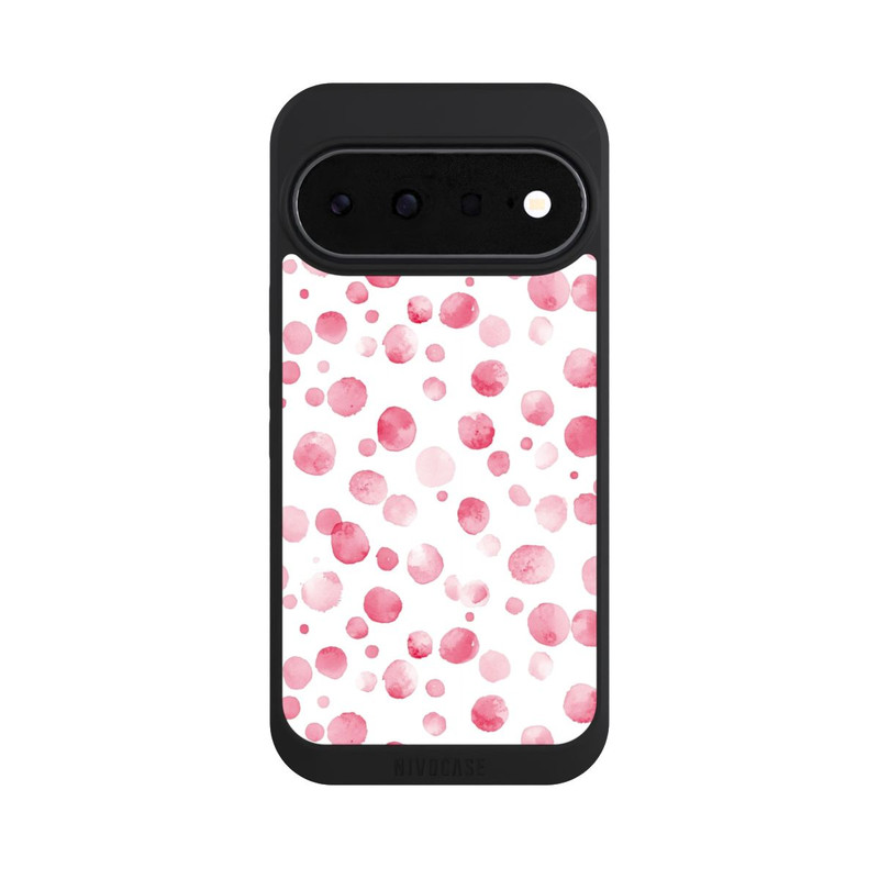 Pixel 11 NIVOpure Motif aquarelle à pois roses