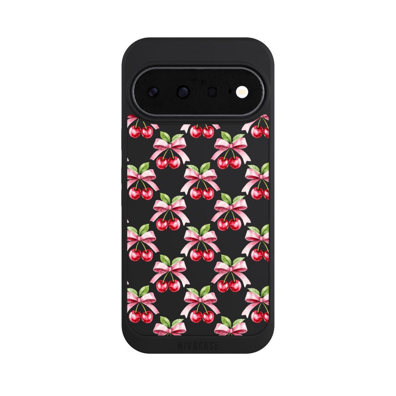 Pixel 11 NIVOpure Kirsche Schleife Art mit KI