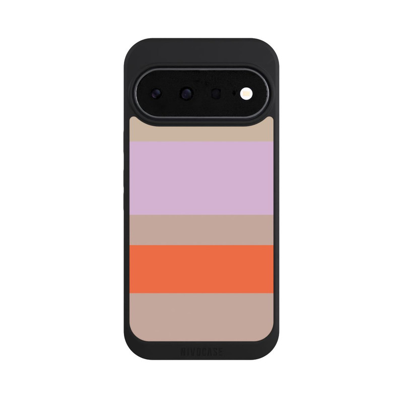 Pixel 11 NIVOpure Moca Lila Orange Stripes