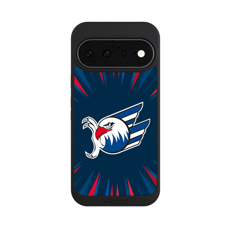Pixel 11 NIVOpure Adler Mannheim Strahlen Blau Rot
