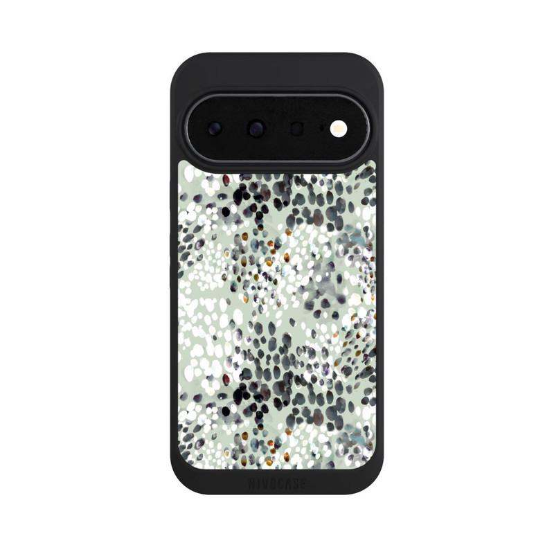 Pixel 11 NIVOpure Modern Splash Pattern on Green