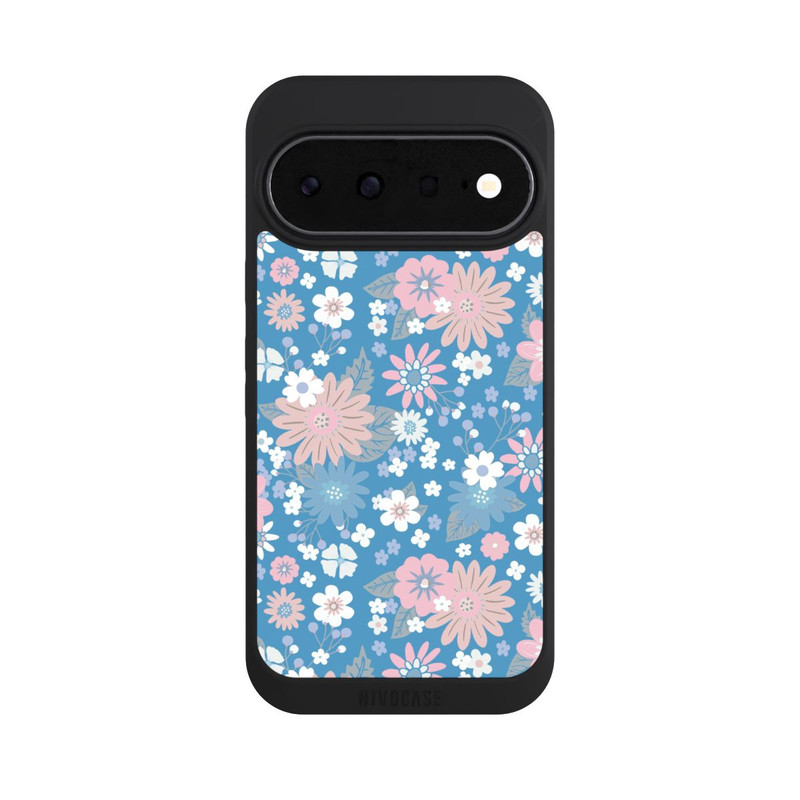Pixel 11 NIVOpure Wildblumen Muster Blau