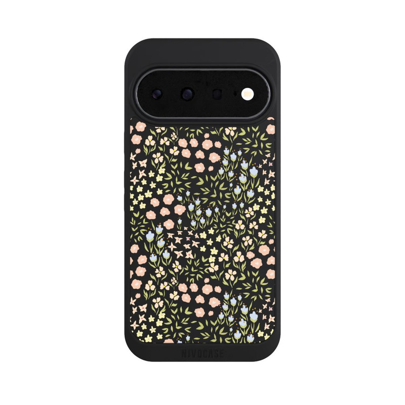 Pixel 11 NIVOpure Summer Flowers Pattern Pastel Colors Transparent