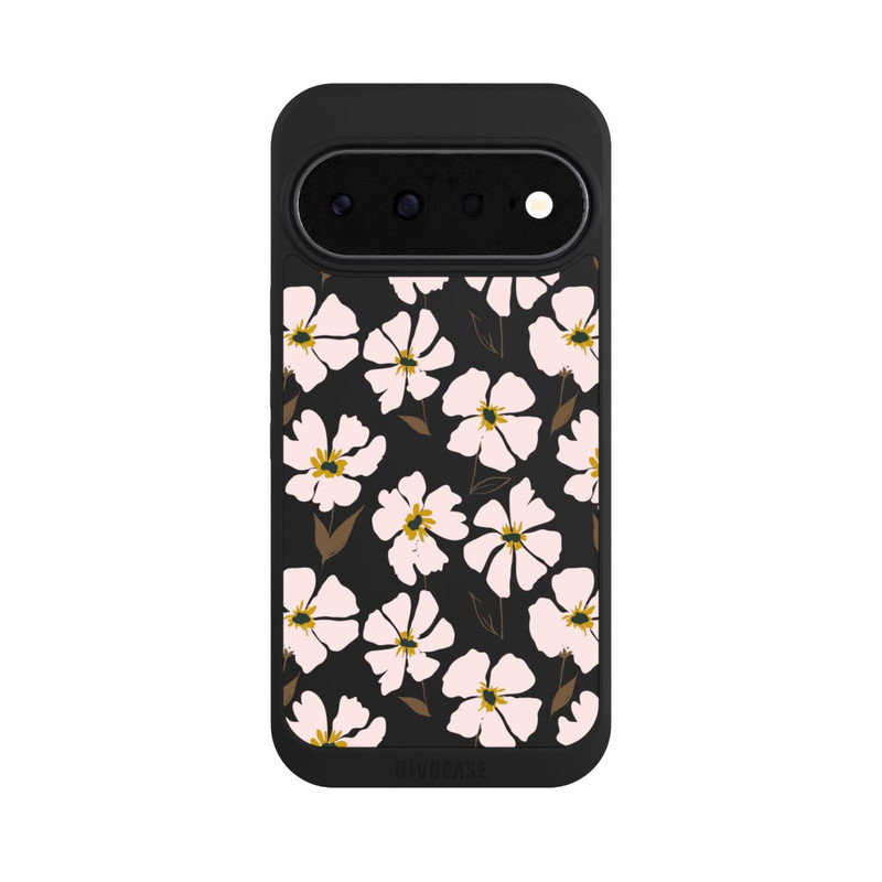 Pixel 11 NIVOpure Simple Pastell Flowers Rose Transparent