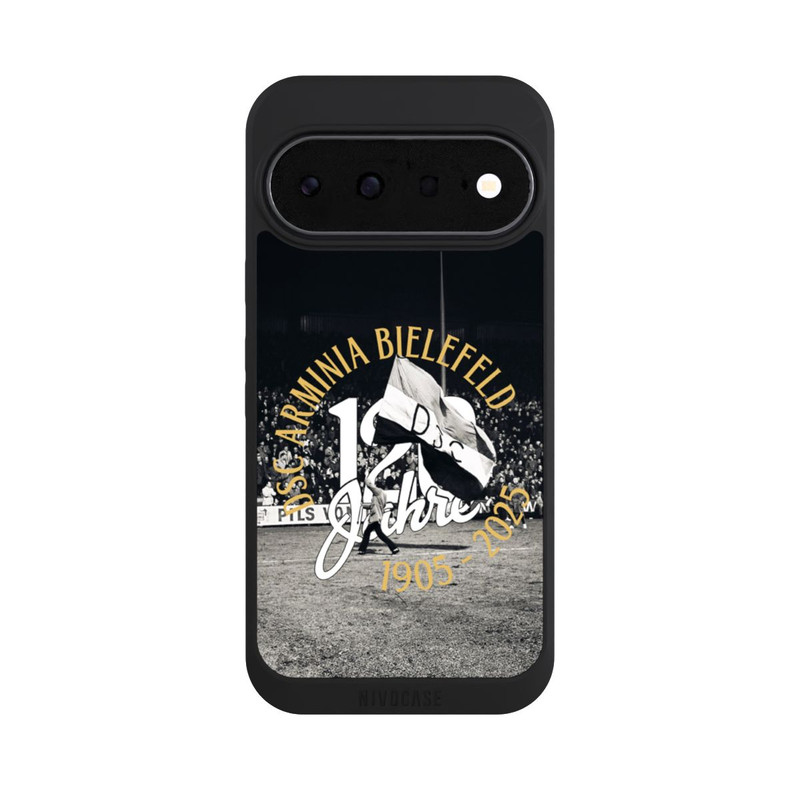 Pixel 11 NIVOpure Arminia Bielefeld 120 Jahre Fahne