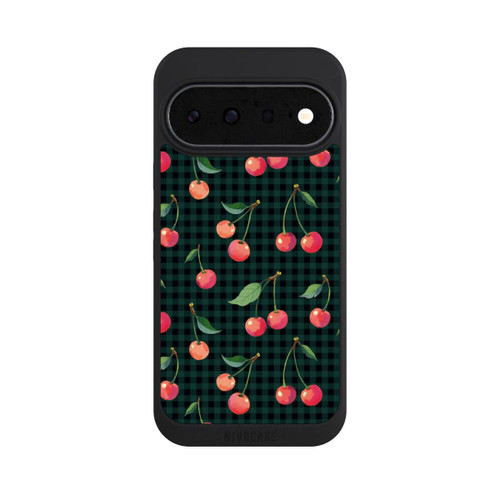 Google Pixel 11 NIVOpure Cherries and Green Gingham