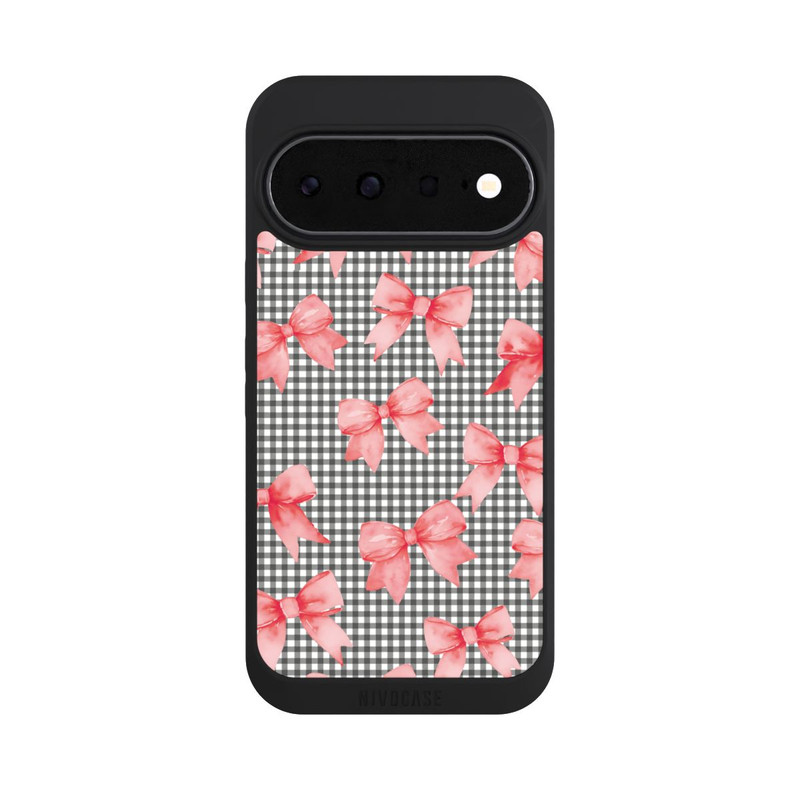 Pixel 11 NIVOpure Red Bows and Gingham
