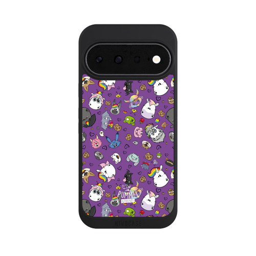 Google Pixel 11 NIVOpure Muster Lila Hintergrund Pummeleinhorn