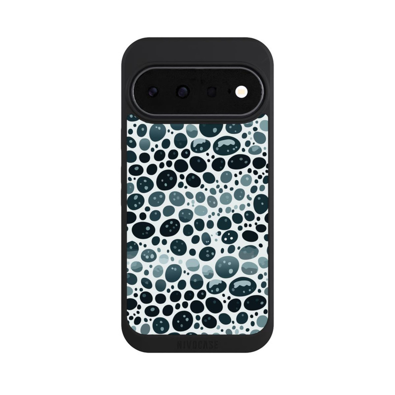 Pixel 11 NIVOpure Abstrakt Oval Türkis
