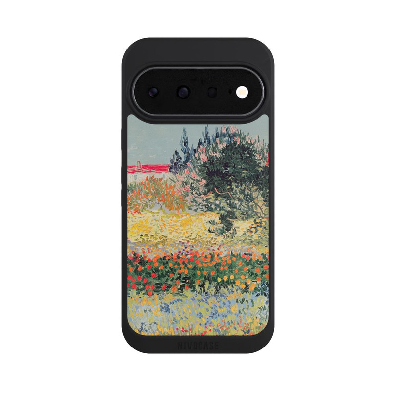 Pixel 11 NIVOpure Garden in Bloom, Arles, July 1888 by Vincent van Gogh