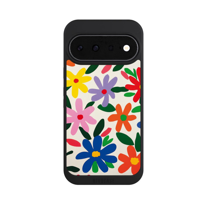 Pixel 11 NIVOpure Sommerblüten Illustration