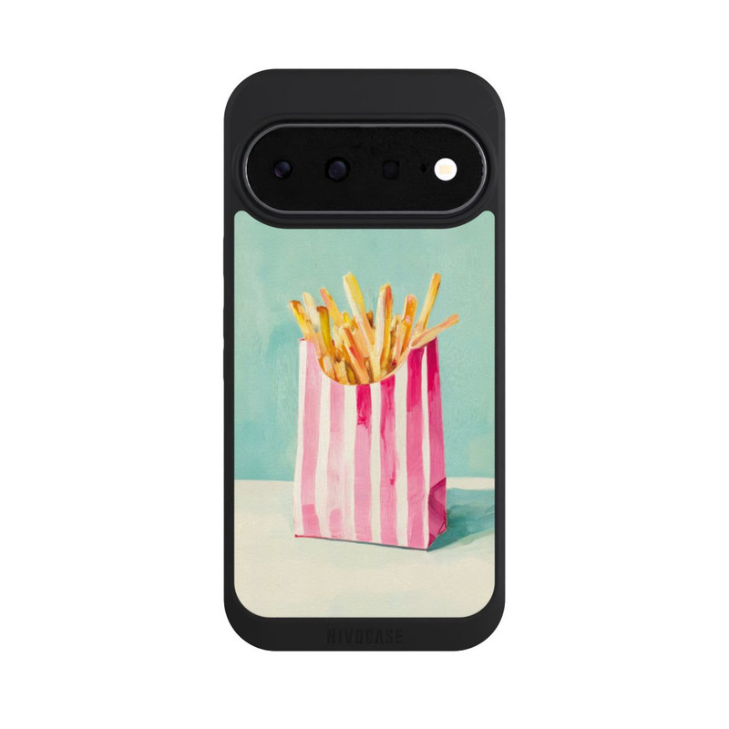 Pixel 11 NIVOpure Retro Pommes Blau Watercolor