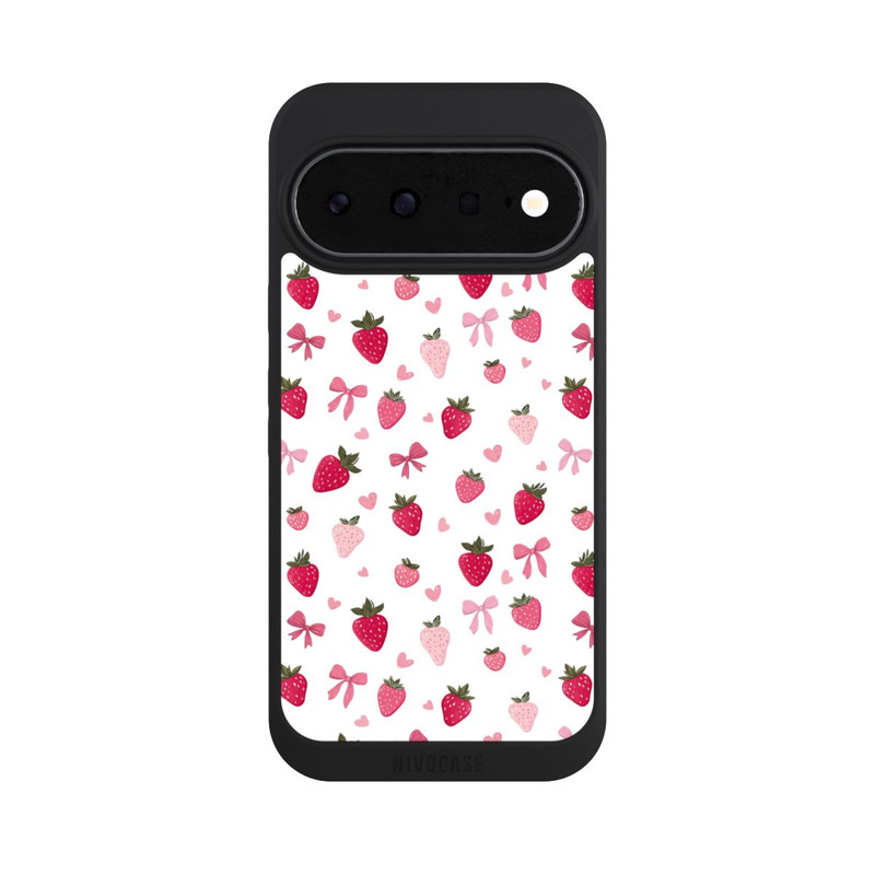 Pixel 11 NIVOpure Strawberry Ribbon Pattern Pink
