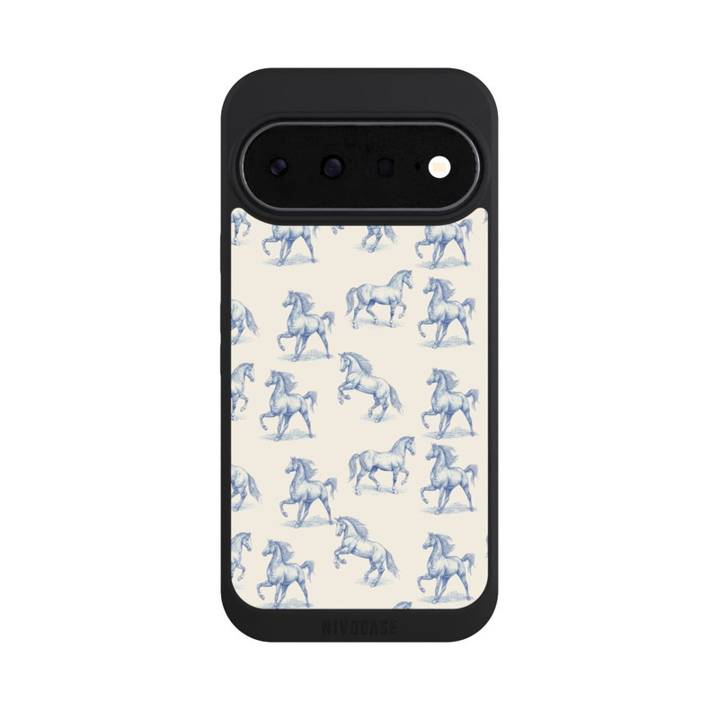 Pixel 11 NIVOpure Horses Pattern Toile de Jouy mit KI