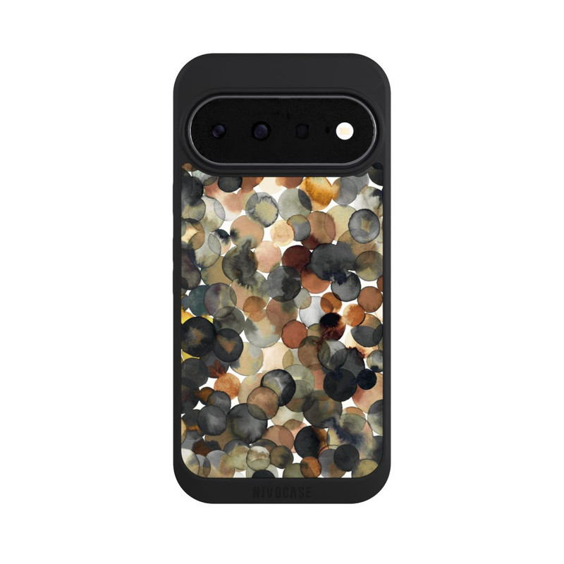 Pixel 11 NIVOpure Watercolor Dots Brown Pattern