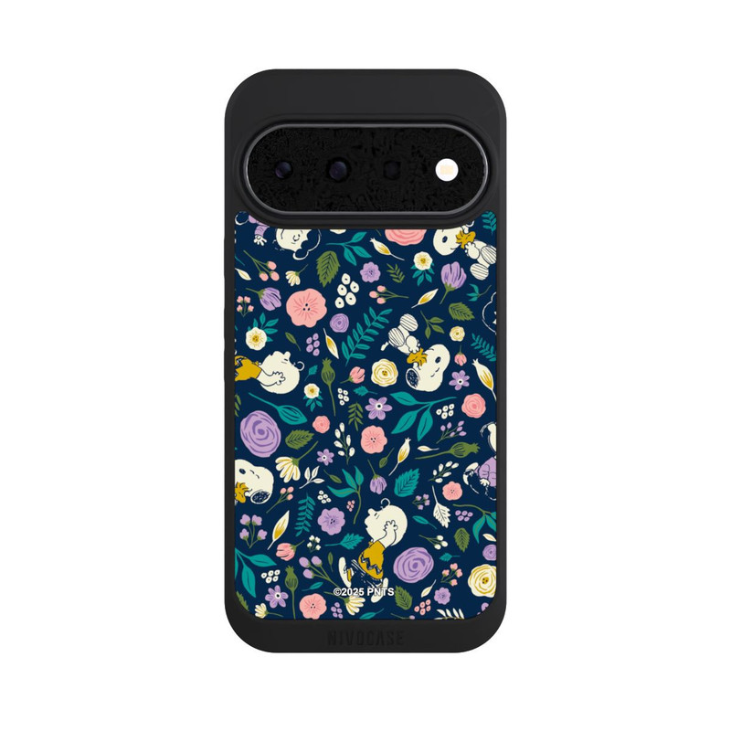 Pixel 11 NIVOpure Peanuts Dark Flower Pattern