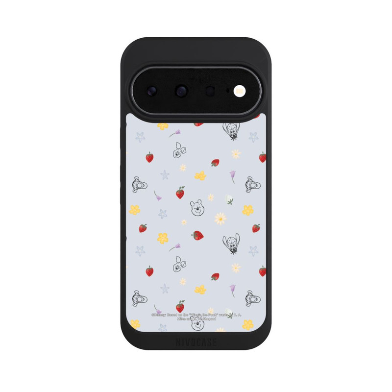 Pixel 11 NIVOpure Winnie Puuh und Freunde Erdbeer Muster Blau
