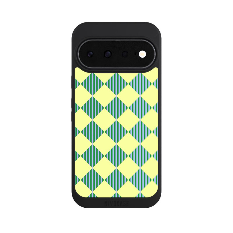 Pixel 11 NIVOpure Rauten Muster Gelb