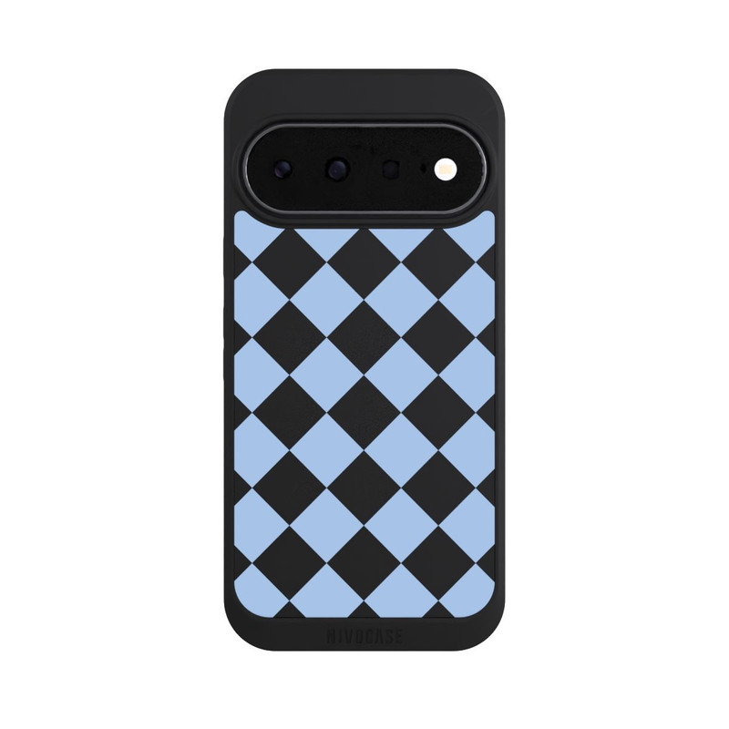 Pixel 11 NIVOpure Raute Babyblau ohne Hintergrund
