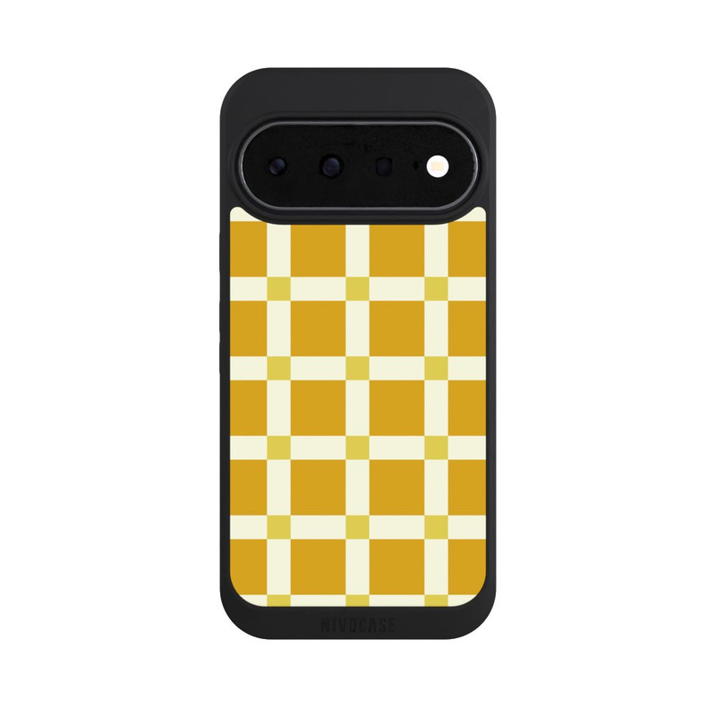 Pixel 11 NIVOpure Kariert Muster Gelb