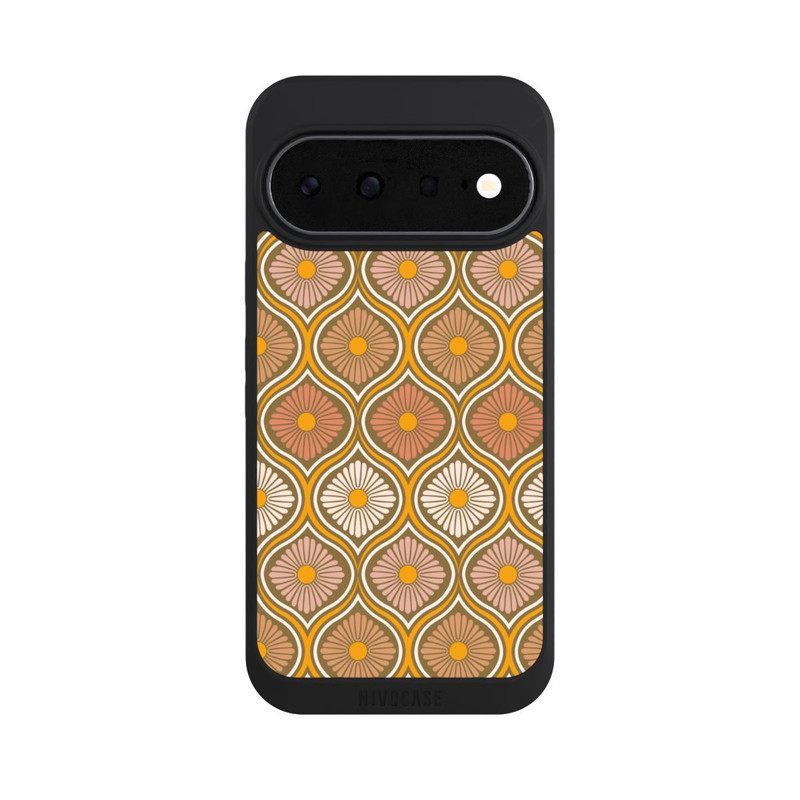 Pixel 11 NIVOpure Groovy 70s Retro Mid-Century Daisy Flowers
