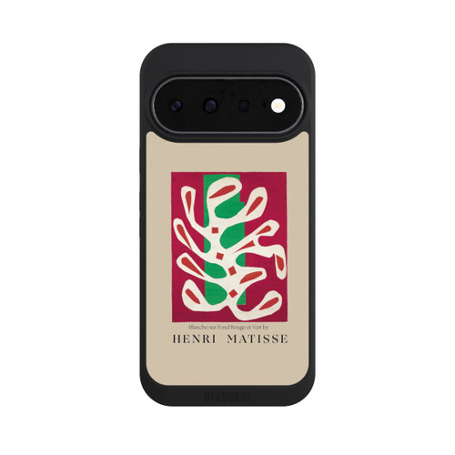 Google Pixel 11 NIVOpure Blanche sur Fond Rouge et Vert by Henri Matisse