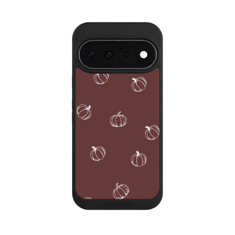 Pixel 11 NIVOpure Kürbiszeit Muster Braun